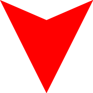 Red Arrow Down.svg