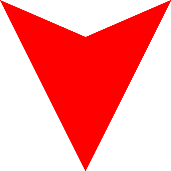 Bestand:Red Arrow Down.svg