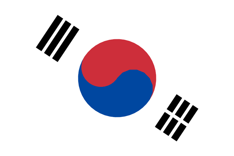 Bestand:Flag of South Korea.svg