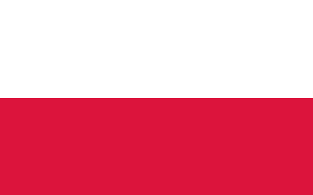 Bestand:Flag of Poland.svg