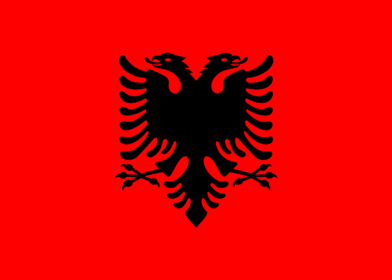 Bestand:Flag of Albania.svg