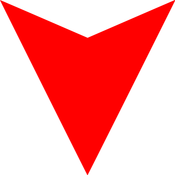 Bestand:900px-Red Arrow Down.svg.png