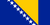 Vlag van Bosnië en Herzegovina