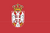 Vlag van Servië